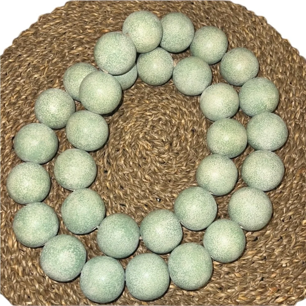 Elegant Mint Green Decorative Bead Garland